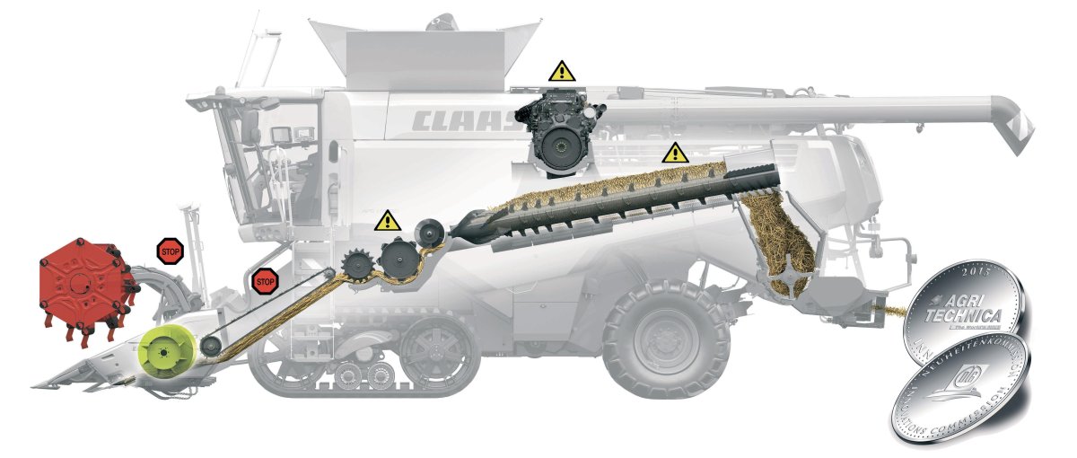 Зерноуборочный роторный комбайн Lexion 770