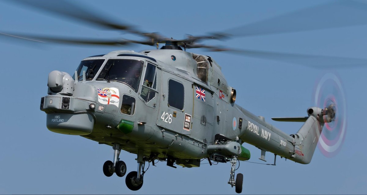 Westland Lynx вертолет