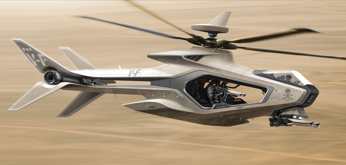 Вертолет стелс концепт к 58