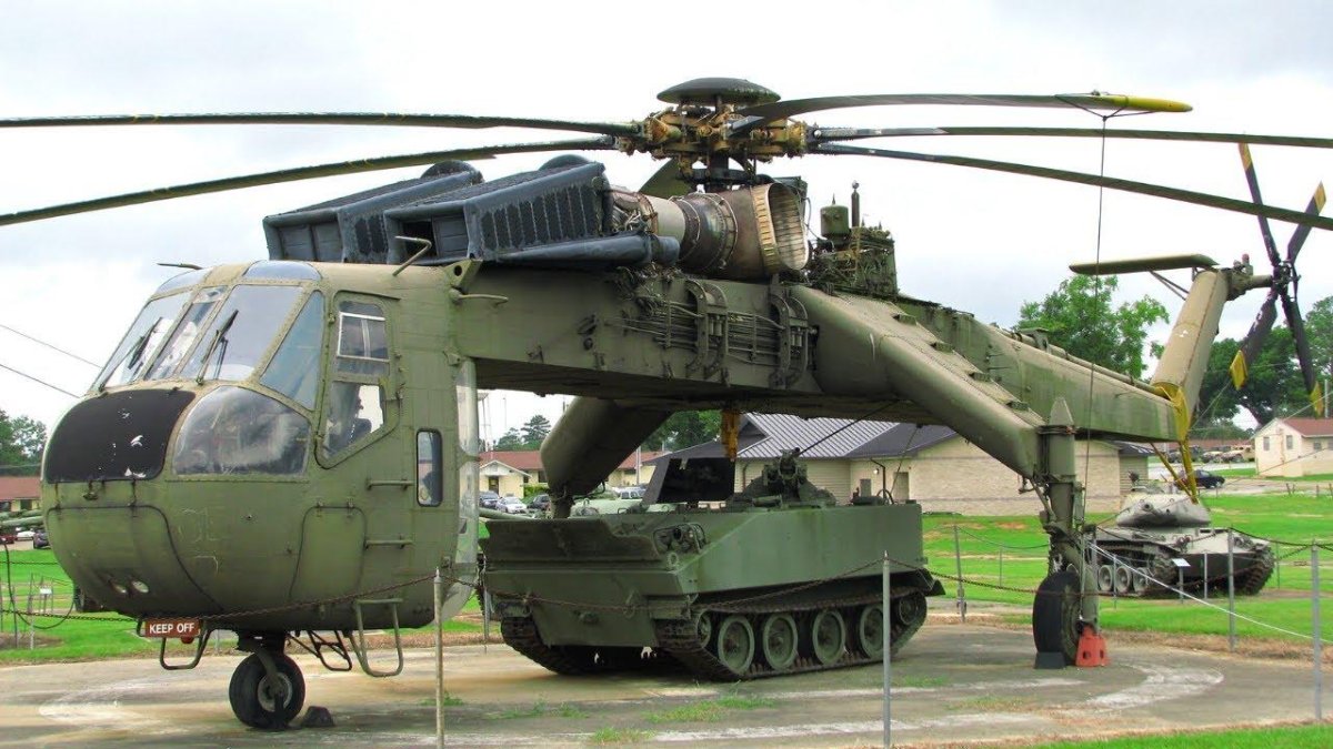 Вертолет Sikorsky Ch-54