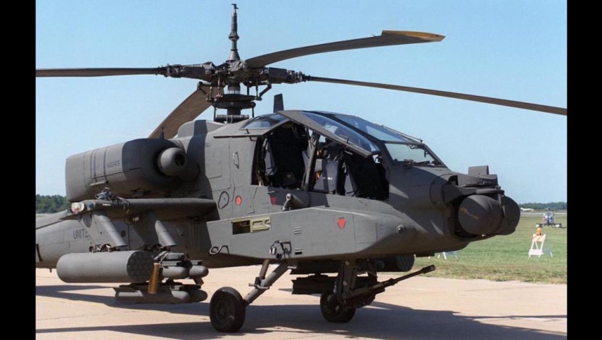 Вертолёт Ah-64a Apache