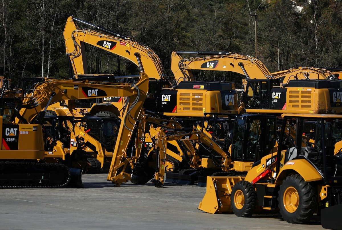 Строительная техника Катерпиллер