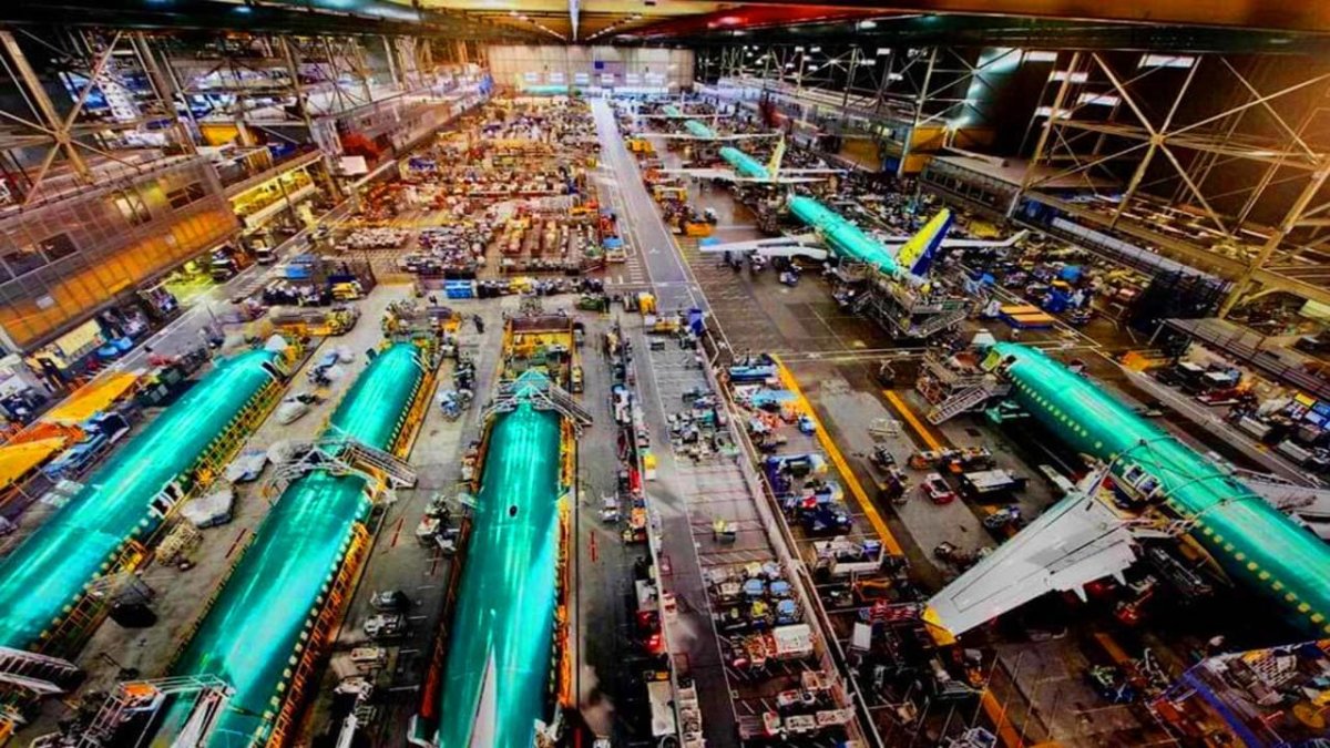 Завод Boeing Everett Factory