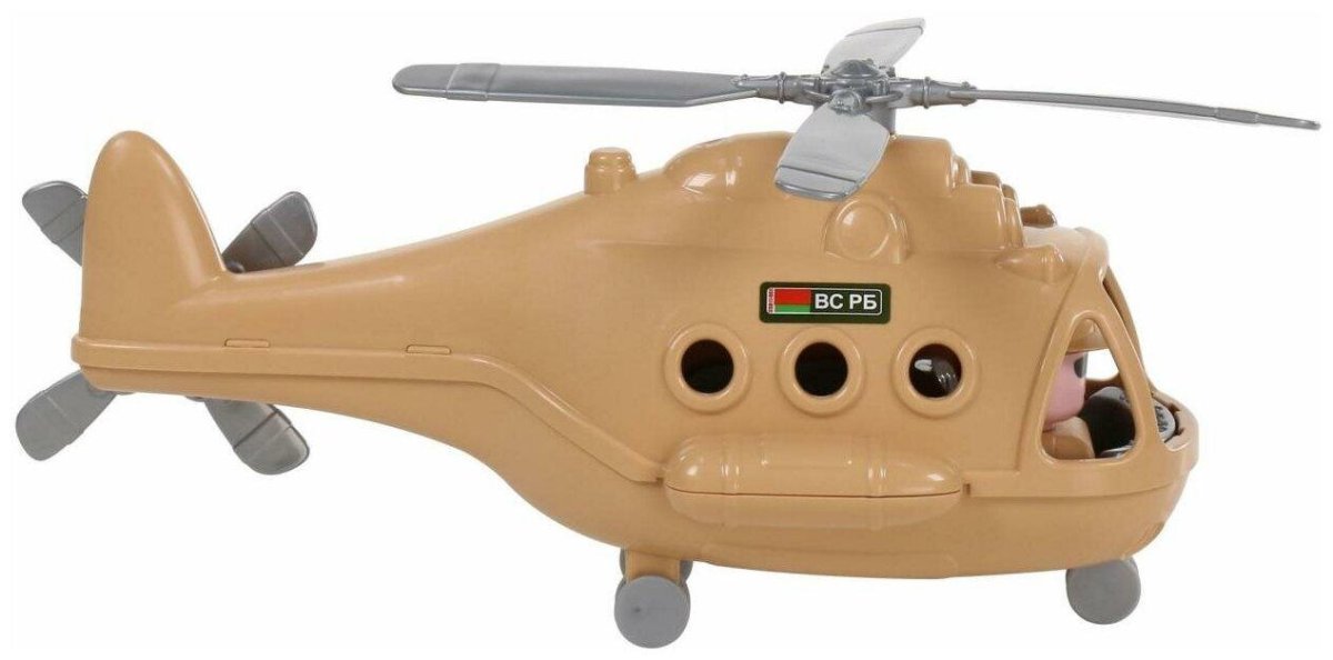 Игрушка/вертолёт военный "Гром-сафари" (в сеточке) (72351)