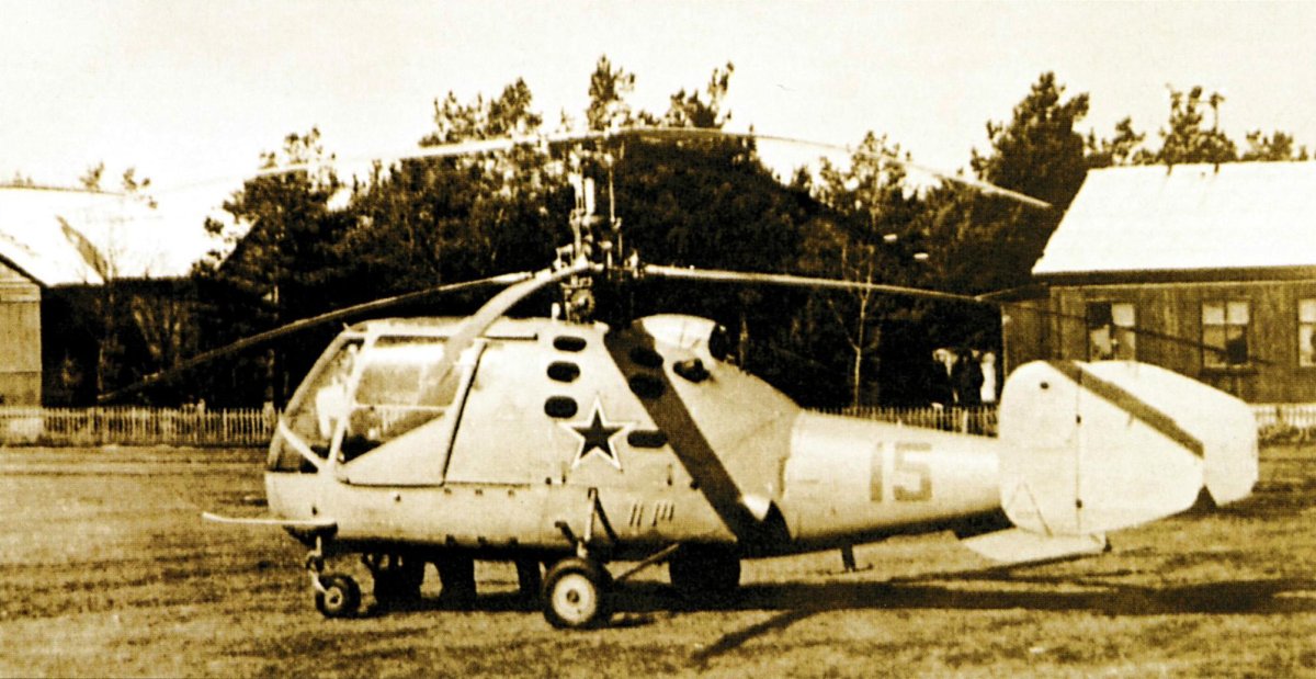 Вертолет ка-15 Камов