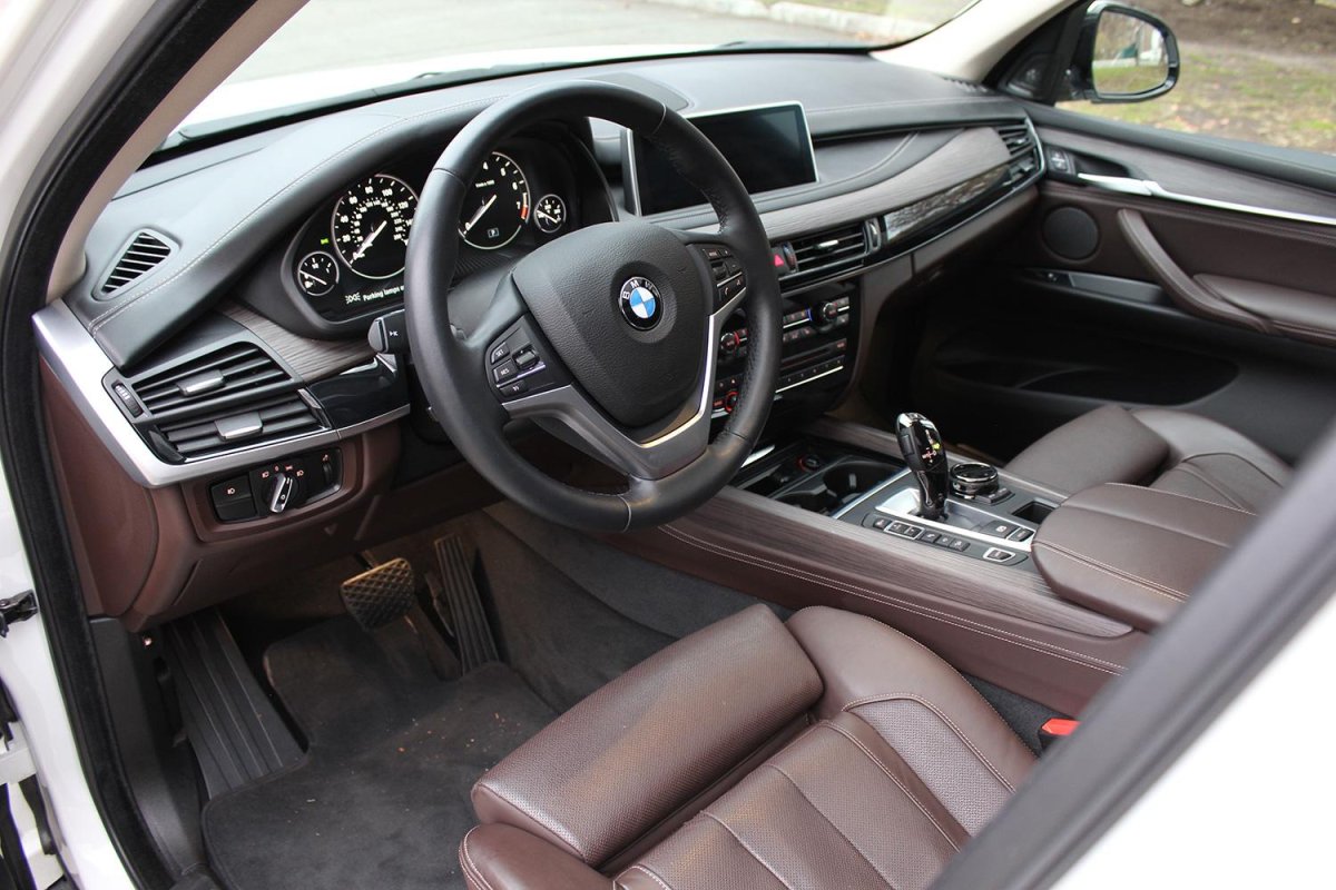 BMW x5 2017 салон
