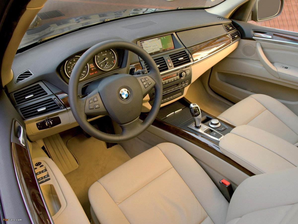 BMW x5 2007 Interior