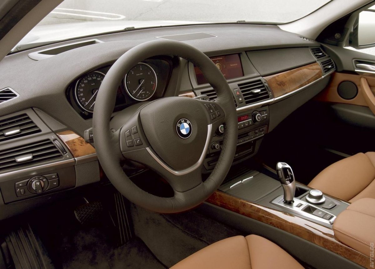 BMW x5 2007 салон