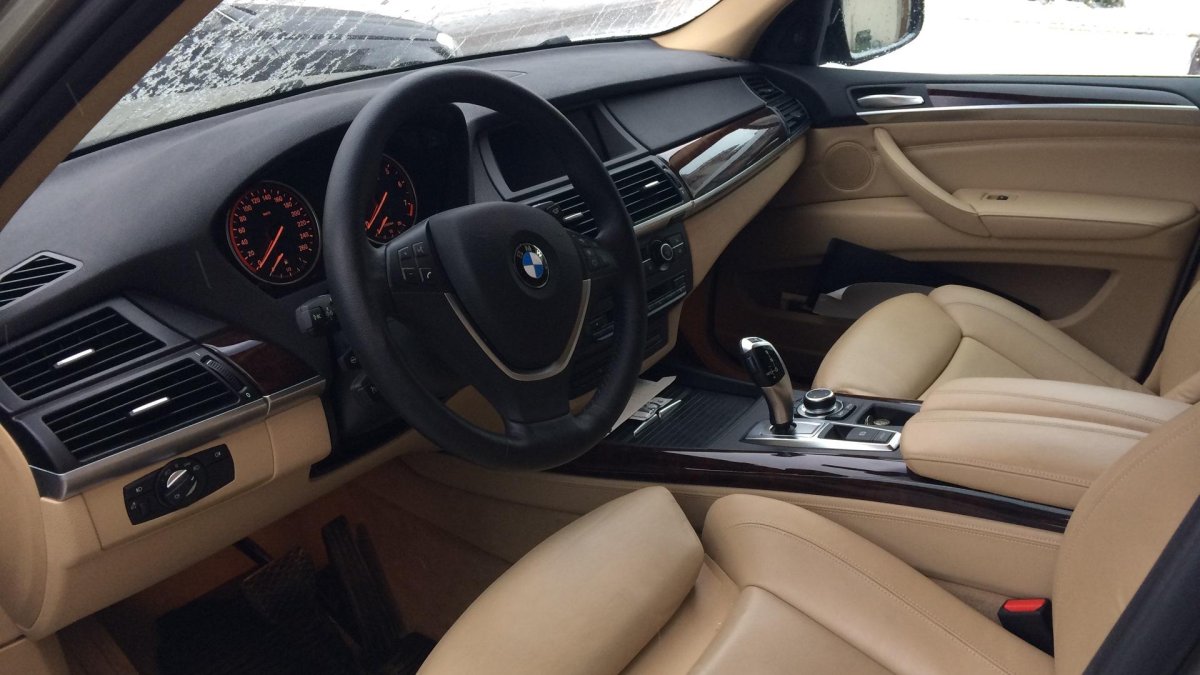 BMW x5 2008 салон