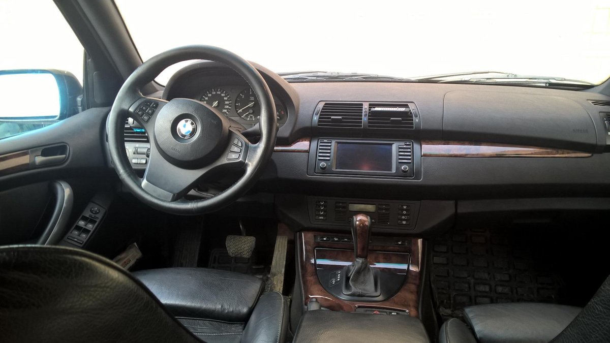 BMW e53 салон