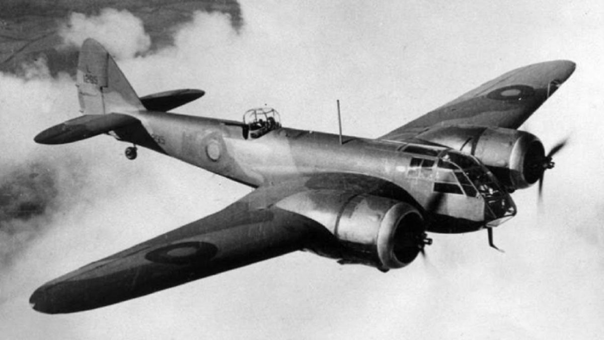 Bristol Blenheim самолет