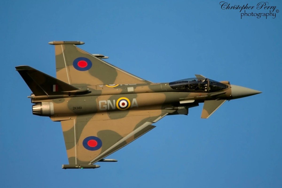 Еврофайтер Тайфун ВВС Великобритании