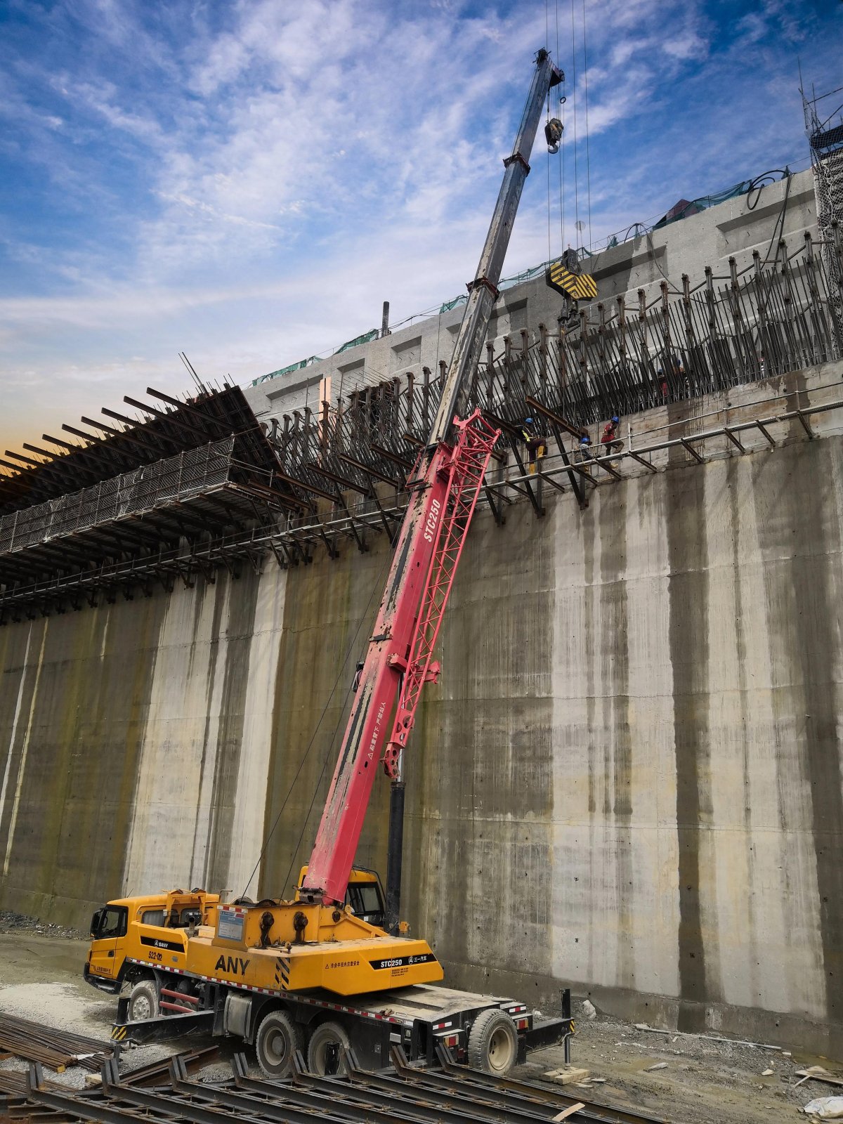 Автокран sany stc250-5