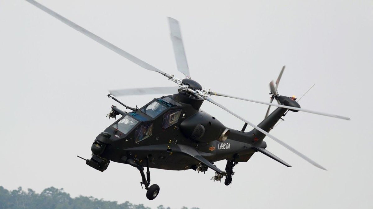 Китайский ударный вертолет WZ-10