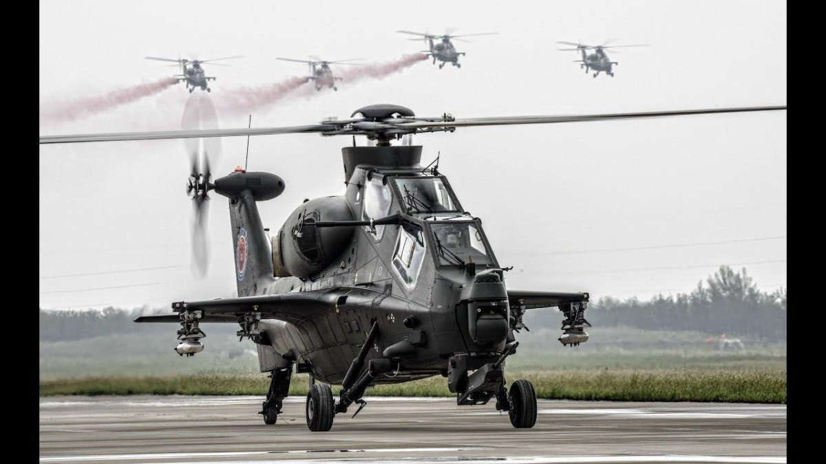 Китайский ударный вертолет WZ-10