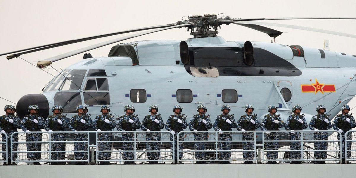 Китайские военные вертолеты