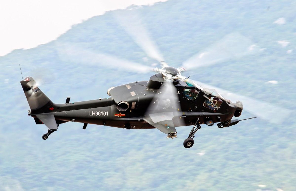 WZ 10 вертолет