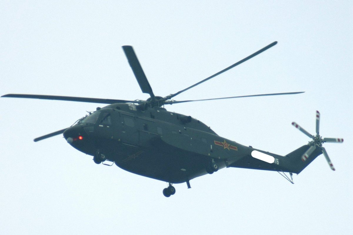 Китайский вертолет z-8l