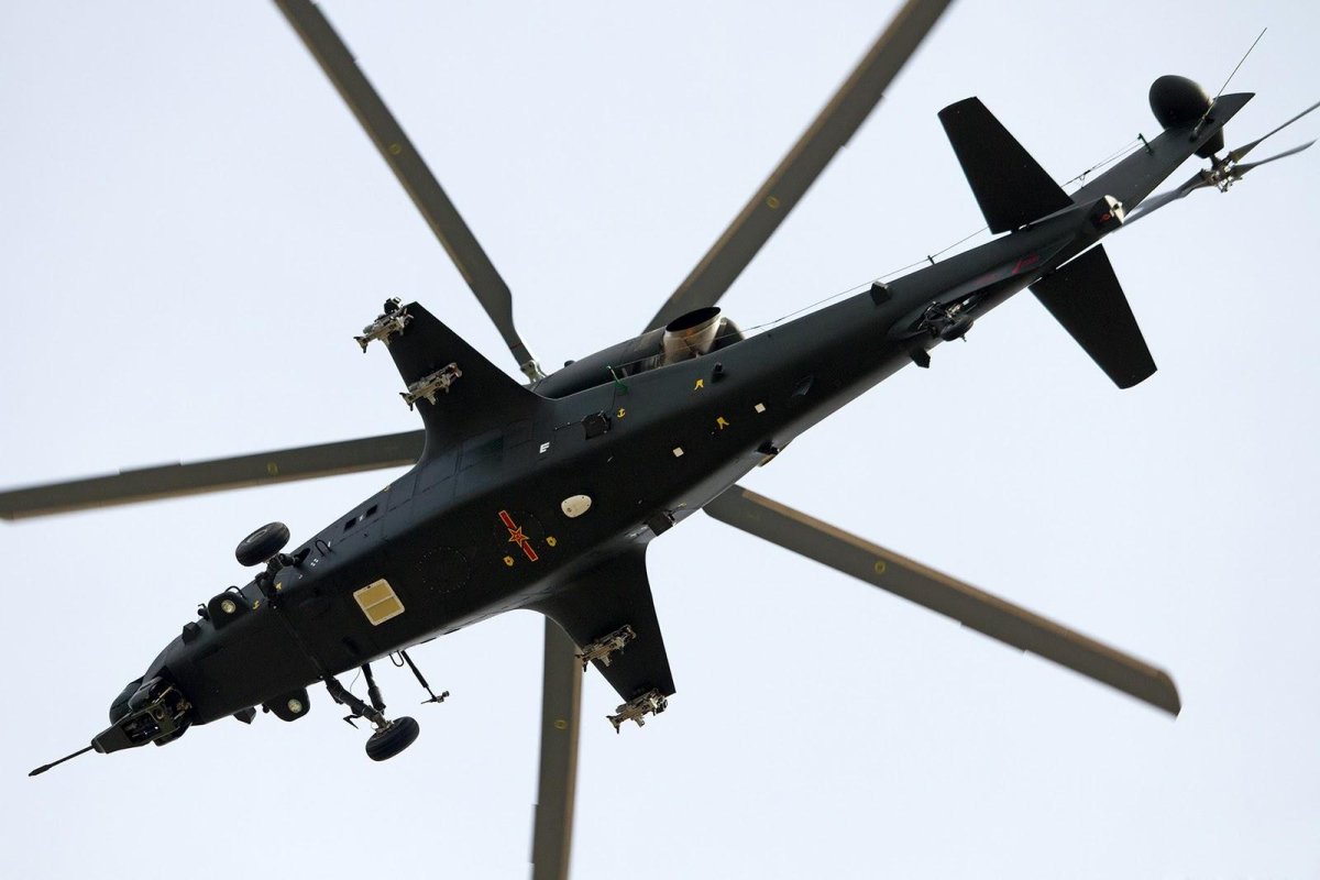 WZ 10 вертолет