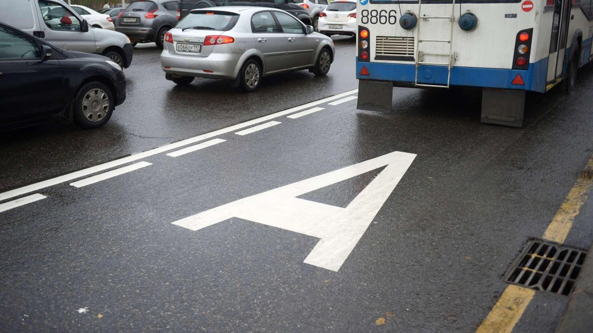 Выделенная полоса для общественного транспорта