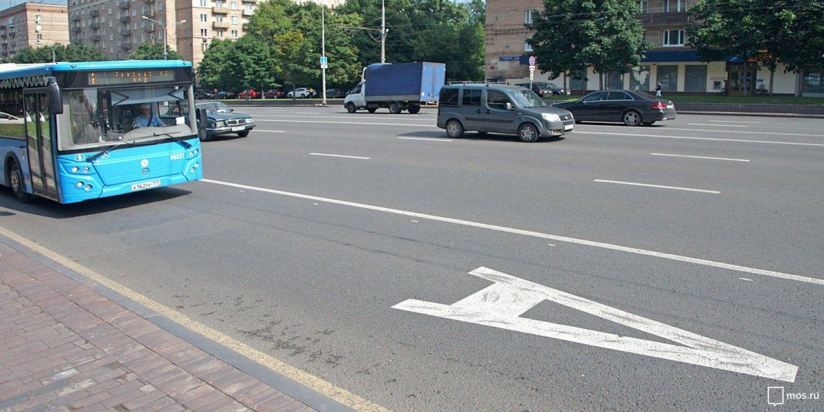 Выделенная полоса для общественного транспорта