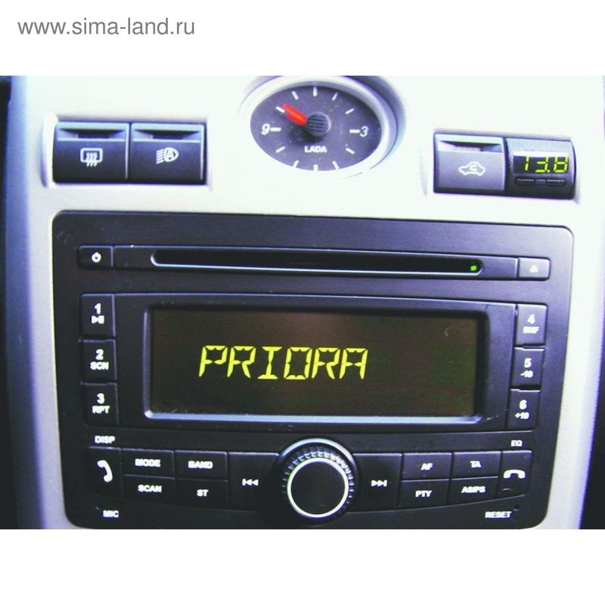 Штатная магнитола Приора 1