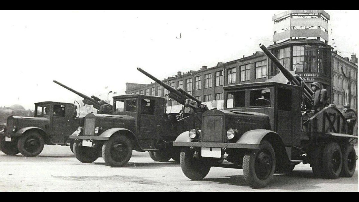 ЗИС 5 С зениткой