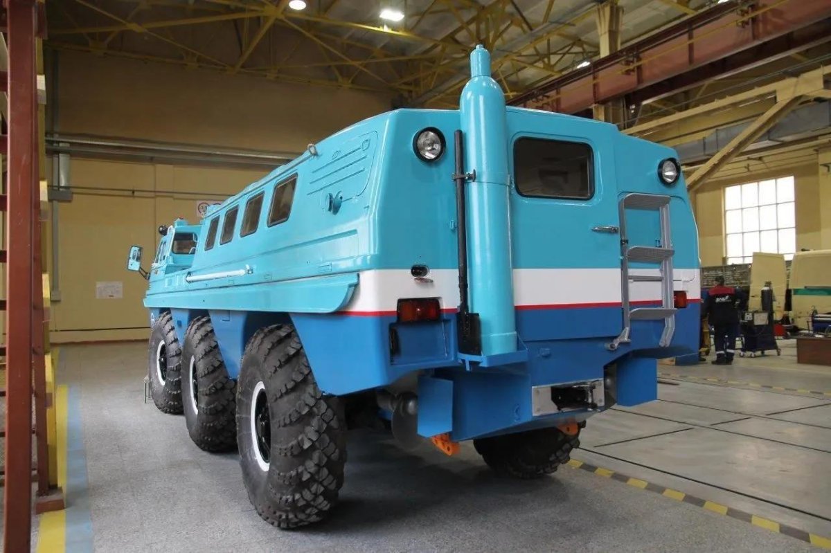 ЗИЛ-4972 синяя птица