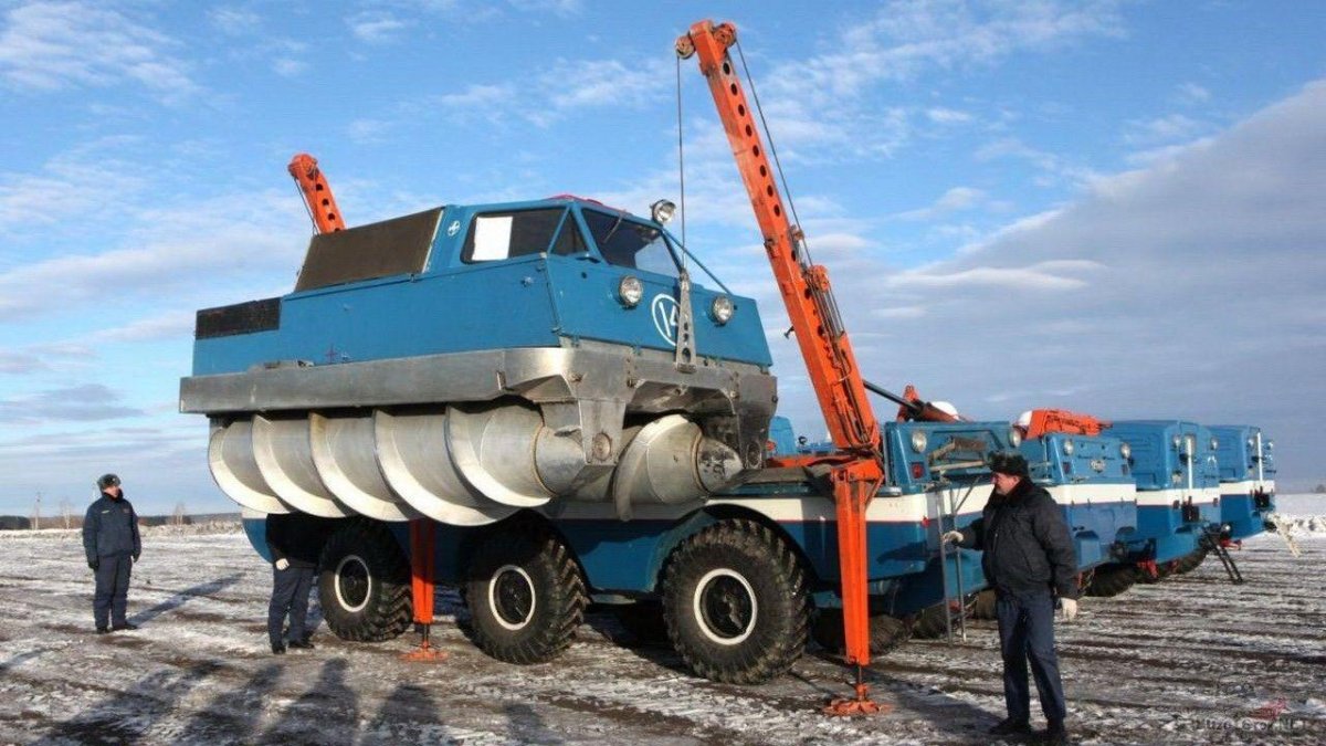 Шнекоход ЗИЛ 29061