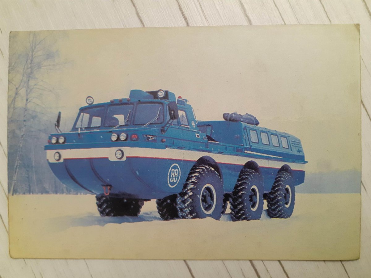 ЗИЛ-4972 синяя птица