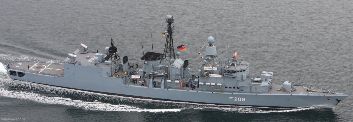 Фрегат Саксония ВМС Германии