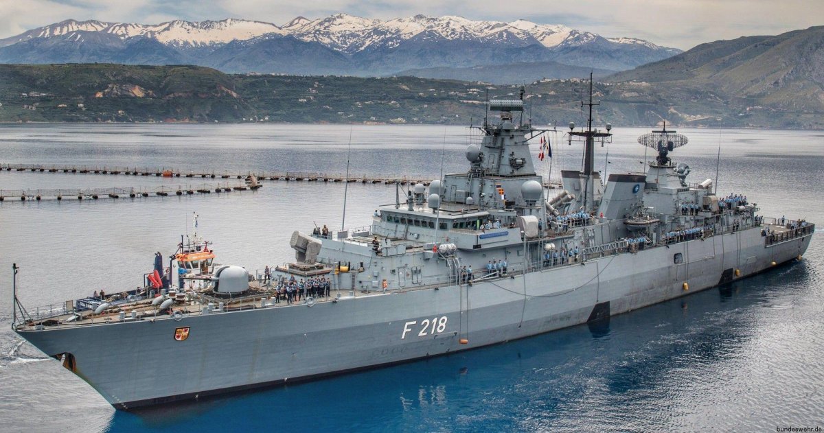 Фрегат Саксония ВМС Германии