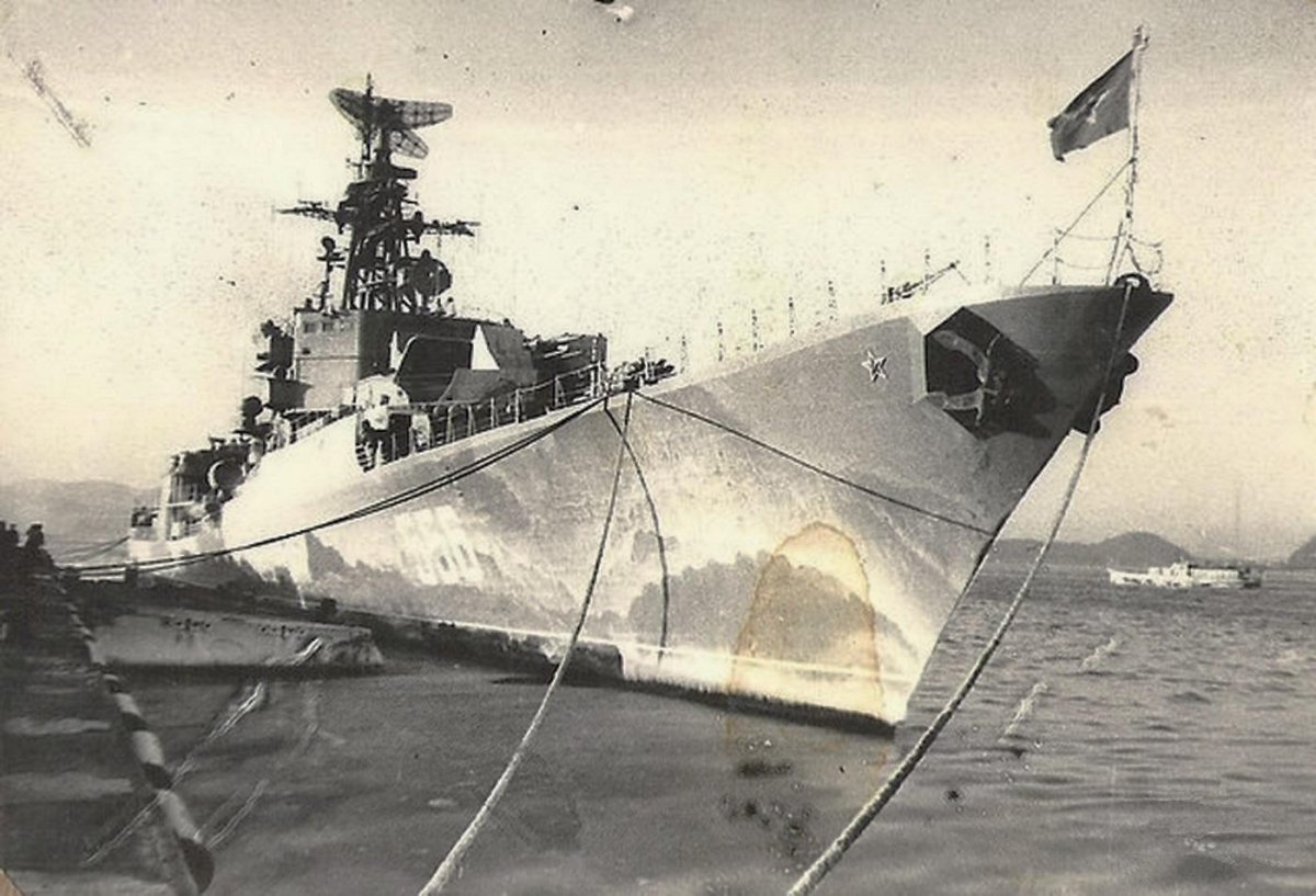 Гневный эсминец, 1958