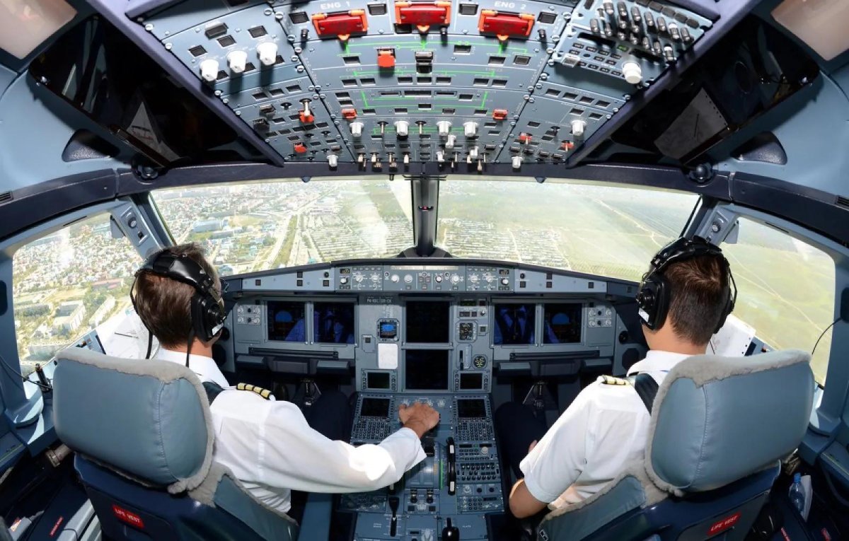 Кабина аэробуса а 320