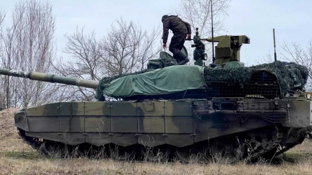 Танк т-90м прорыв