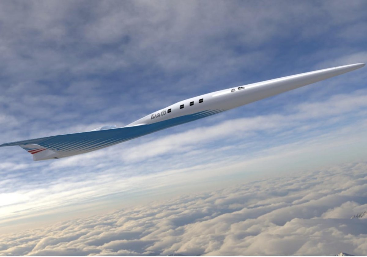 Гражданский сверхзвуковой самолет