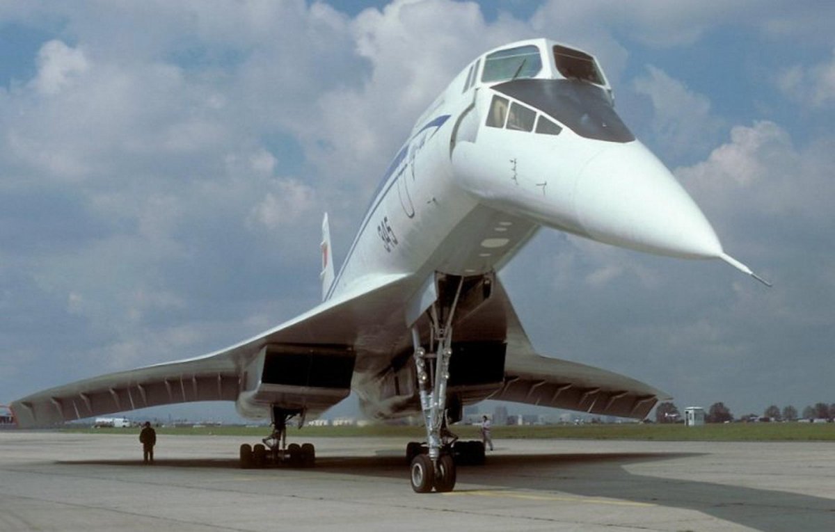 Ту-144 пассажирский самолёт