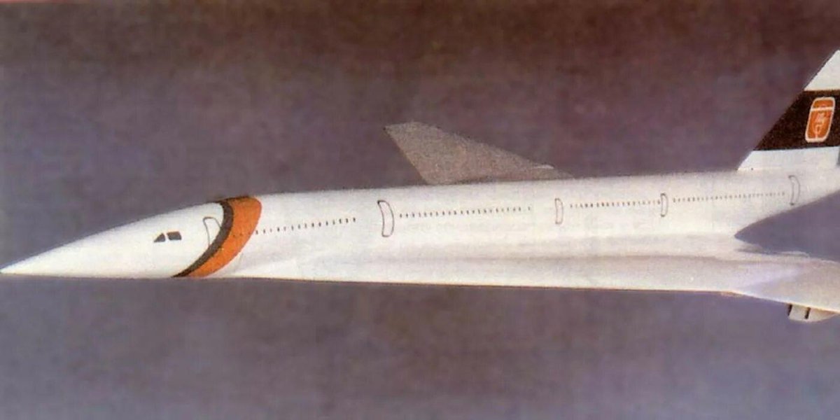 Ту-244 сверхзвуковой самолёт