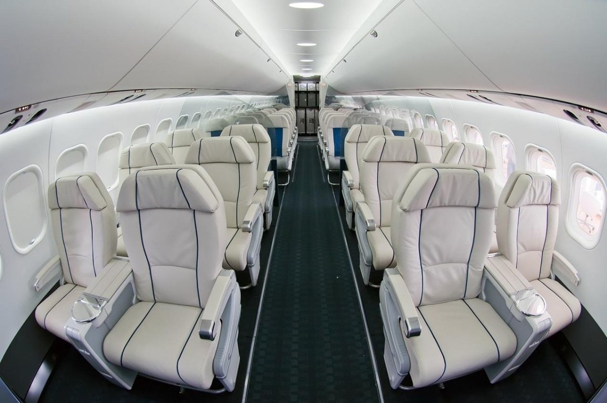 МС-21 самолет салон
