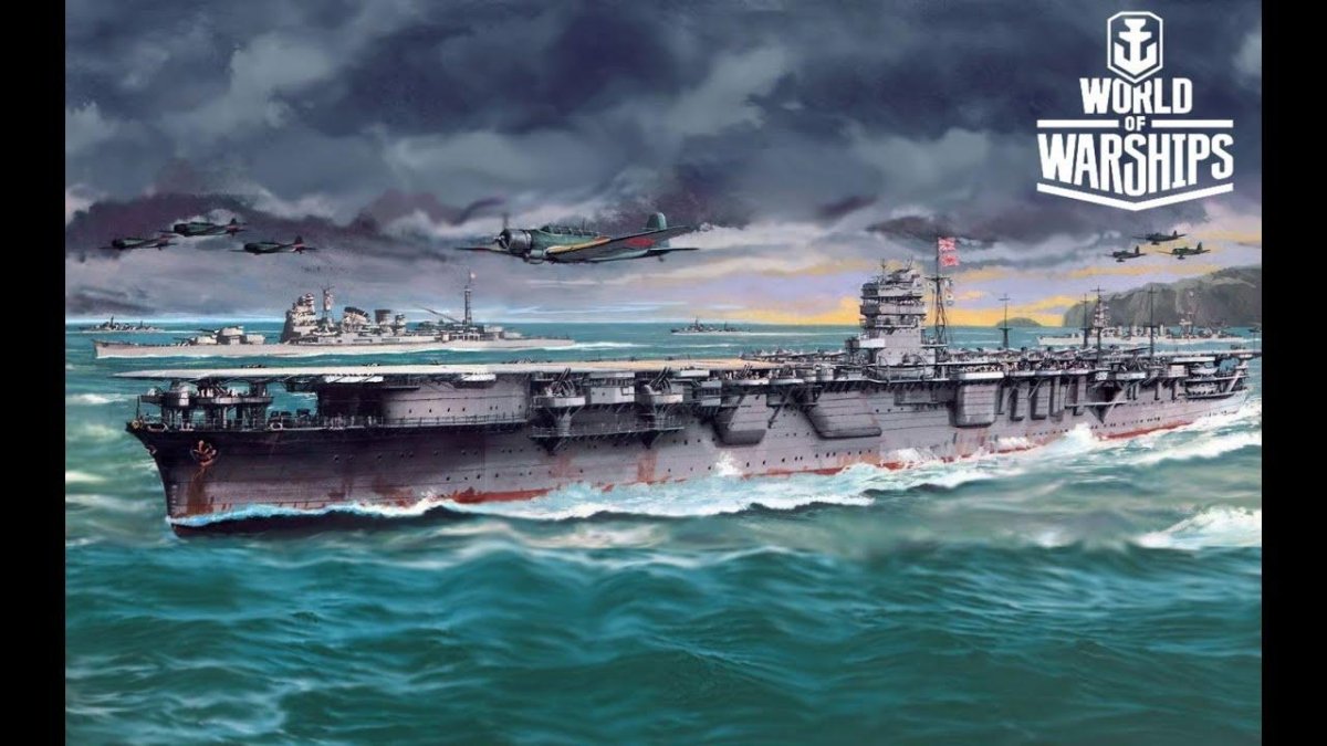 Японский авианосец Хирю