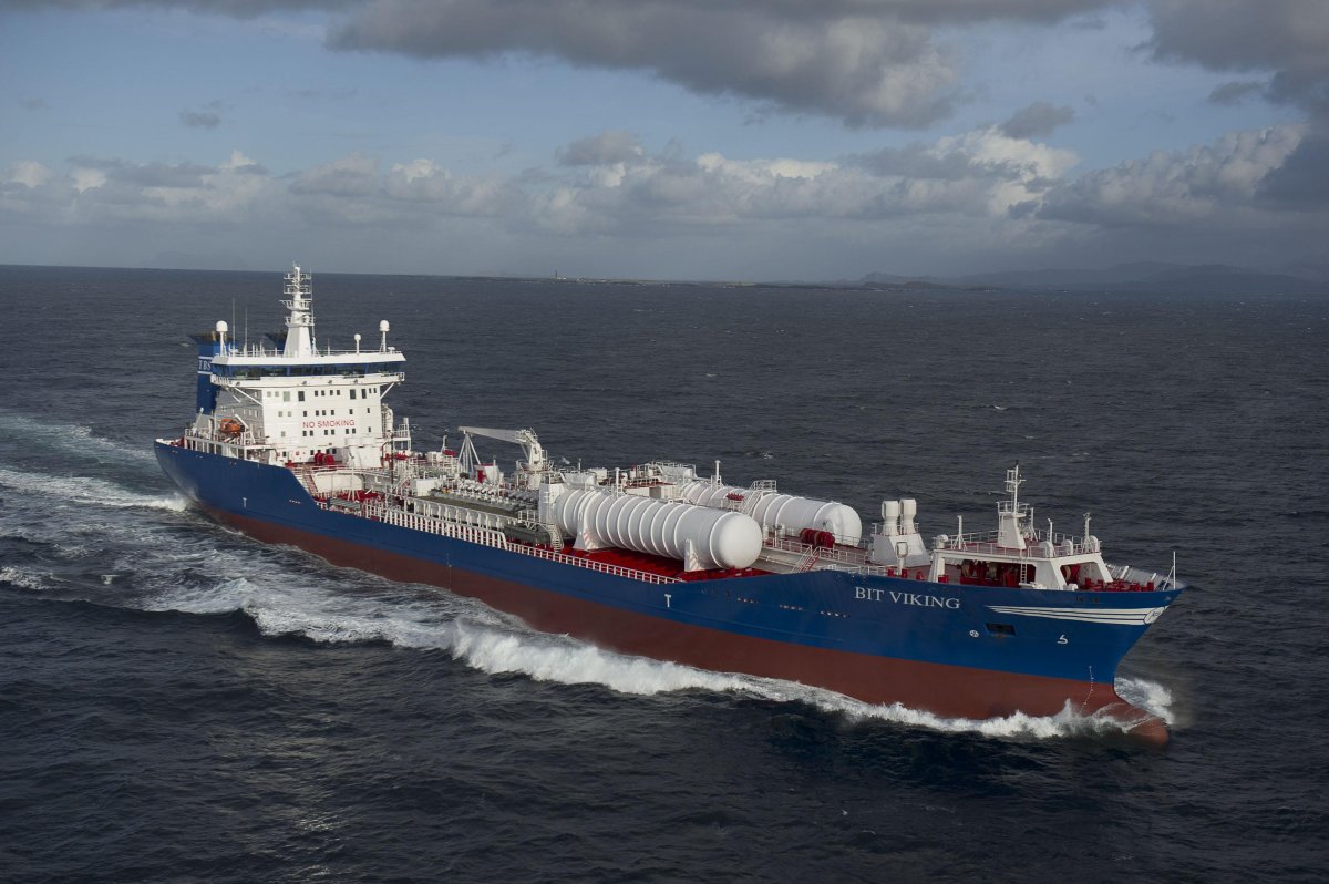 Кавасаки водородный танкер