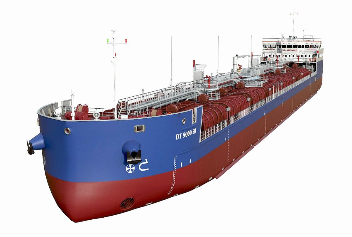 Танкер СПГ 3d модель