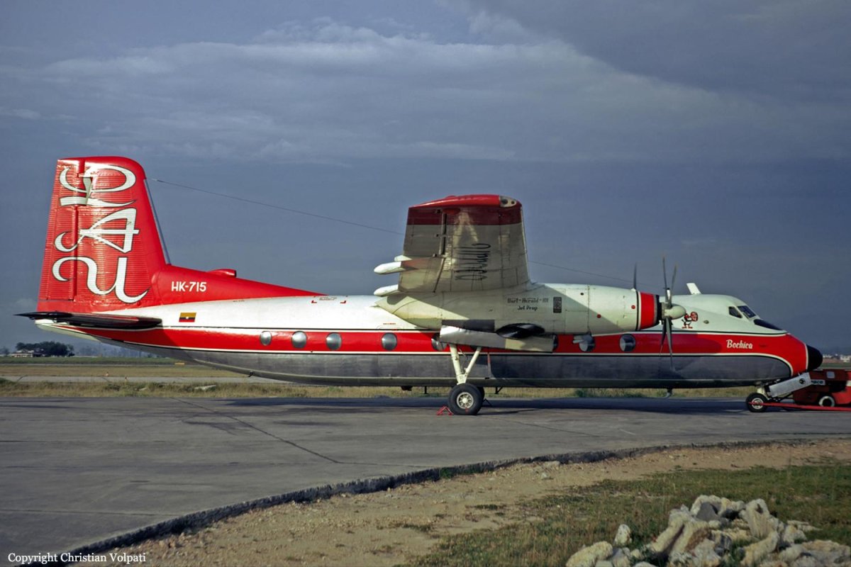 Самолет HPR 7 Dart Herald