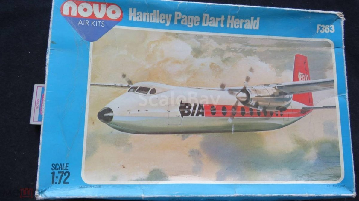 Handley Page Dart Herald fm-1022