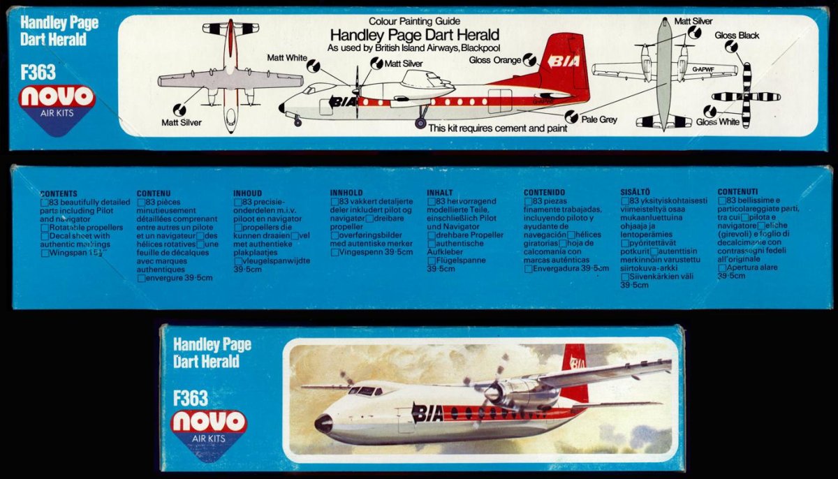 Самолет Dart Herald