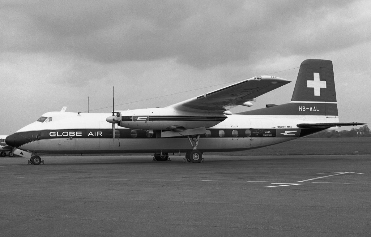 Самолет HPR 7 Dart Herald