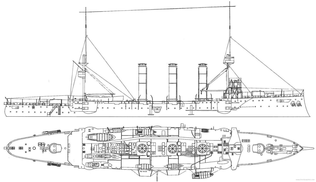 Броненосный крейсер Кент