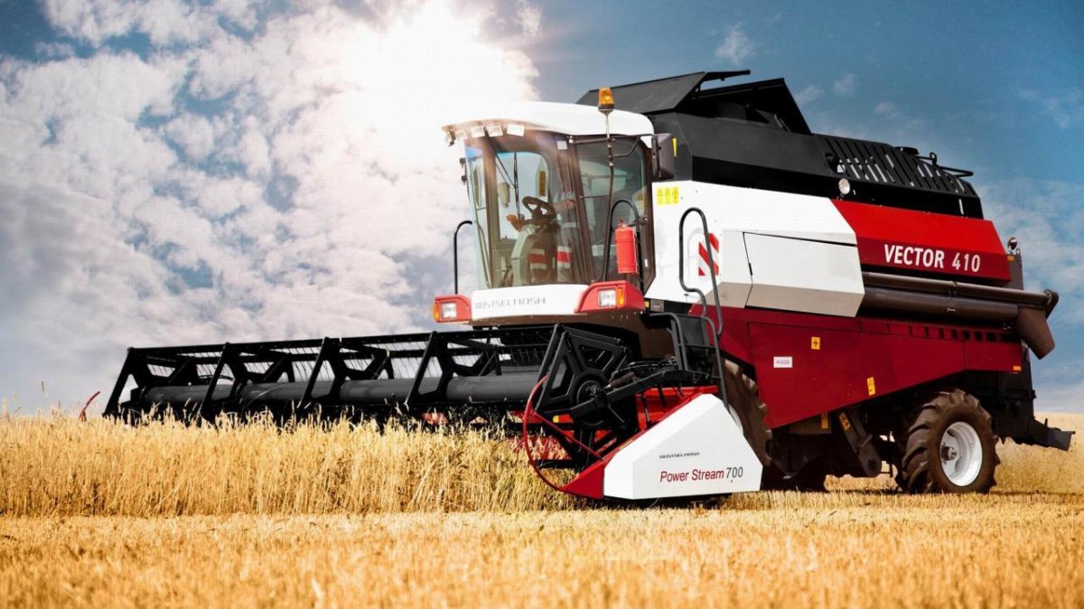 Комбайн Ростсельмаш вектор 410