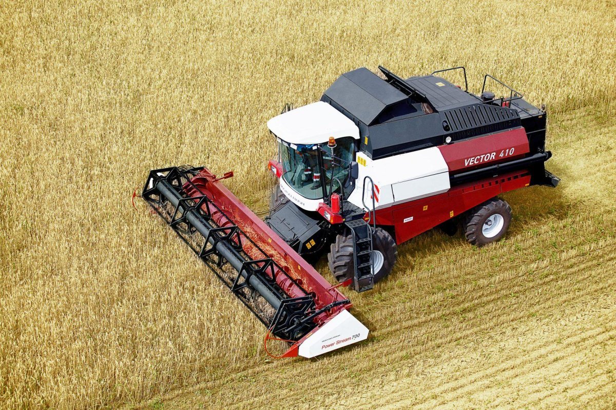 Комбайн Ростсельмаш вектор 410