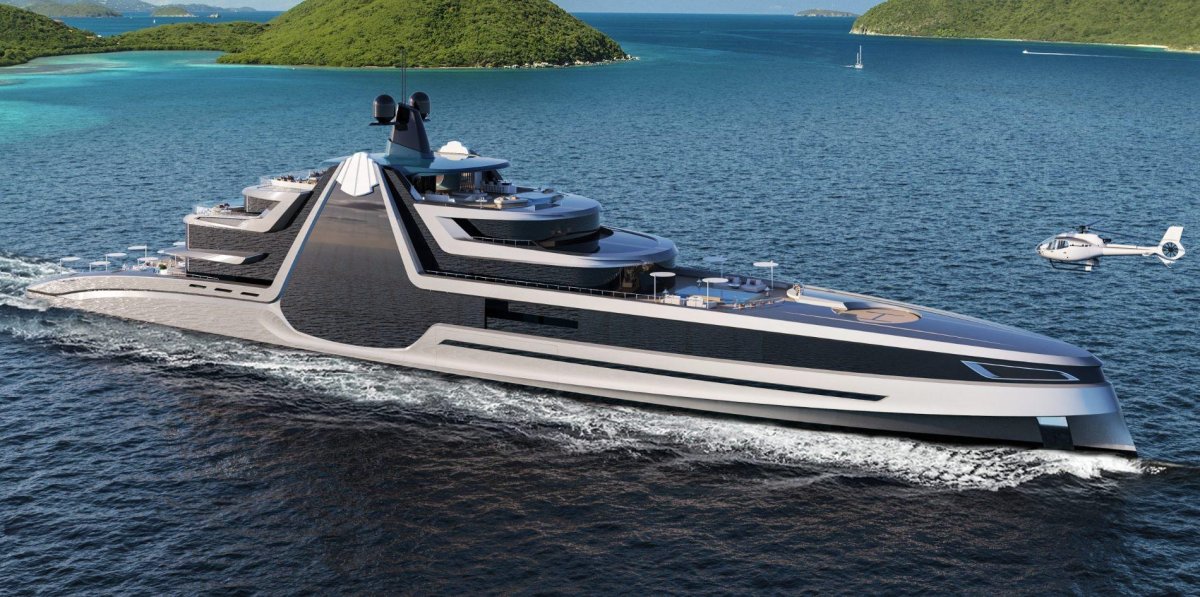 Концепт суперяхты